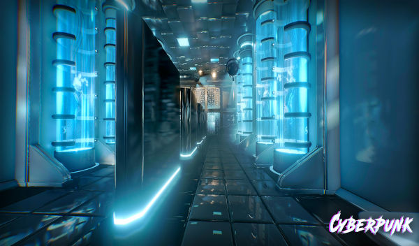 Mysterious experiments are being performed in the high security facility of "Cyberpunk" vr escape.